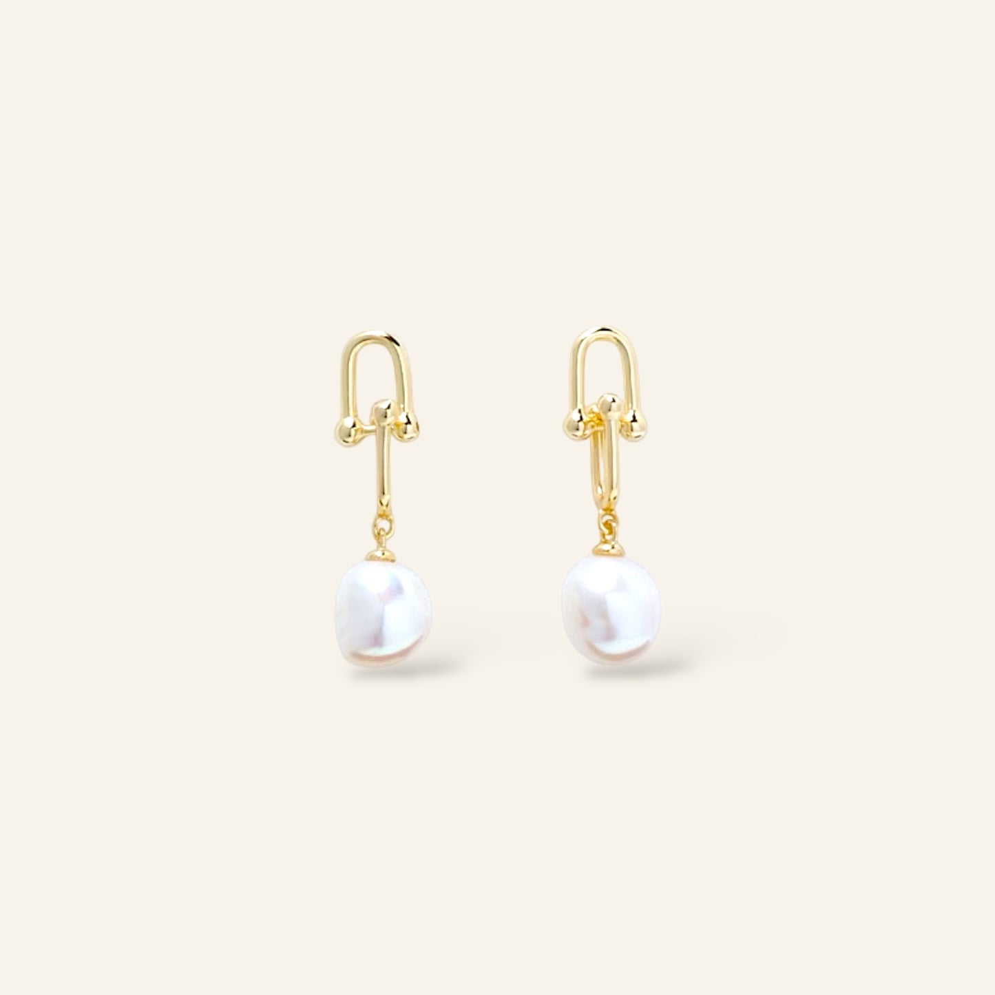 pearl earrings