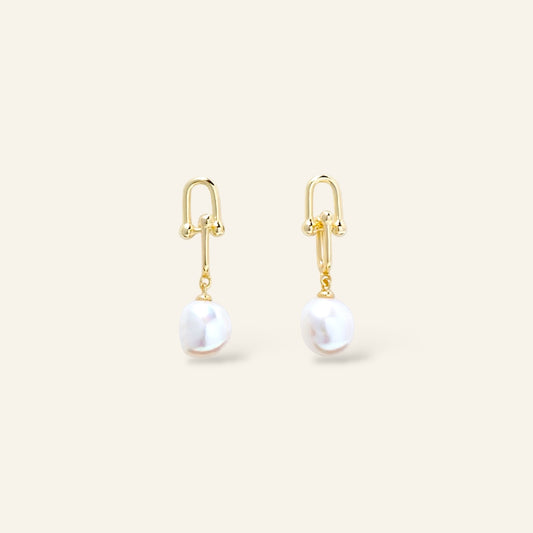 pearl earrings