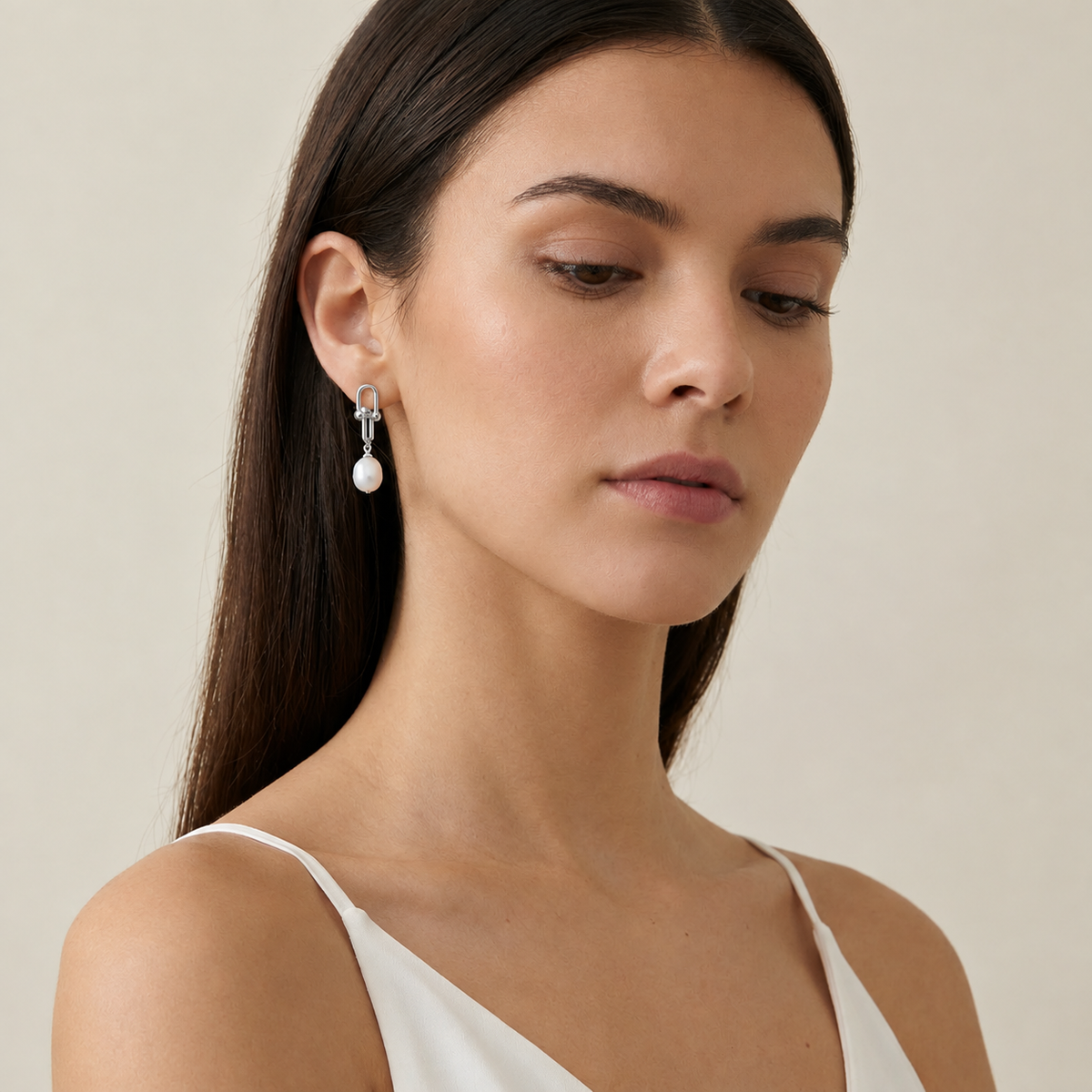 pearl earrings