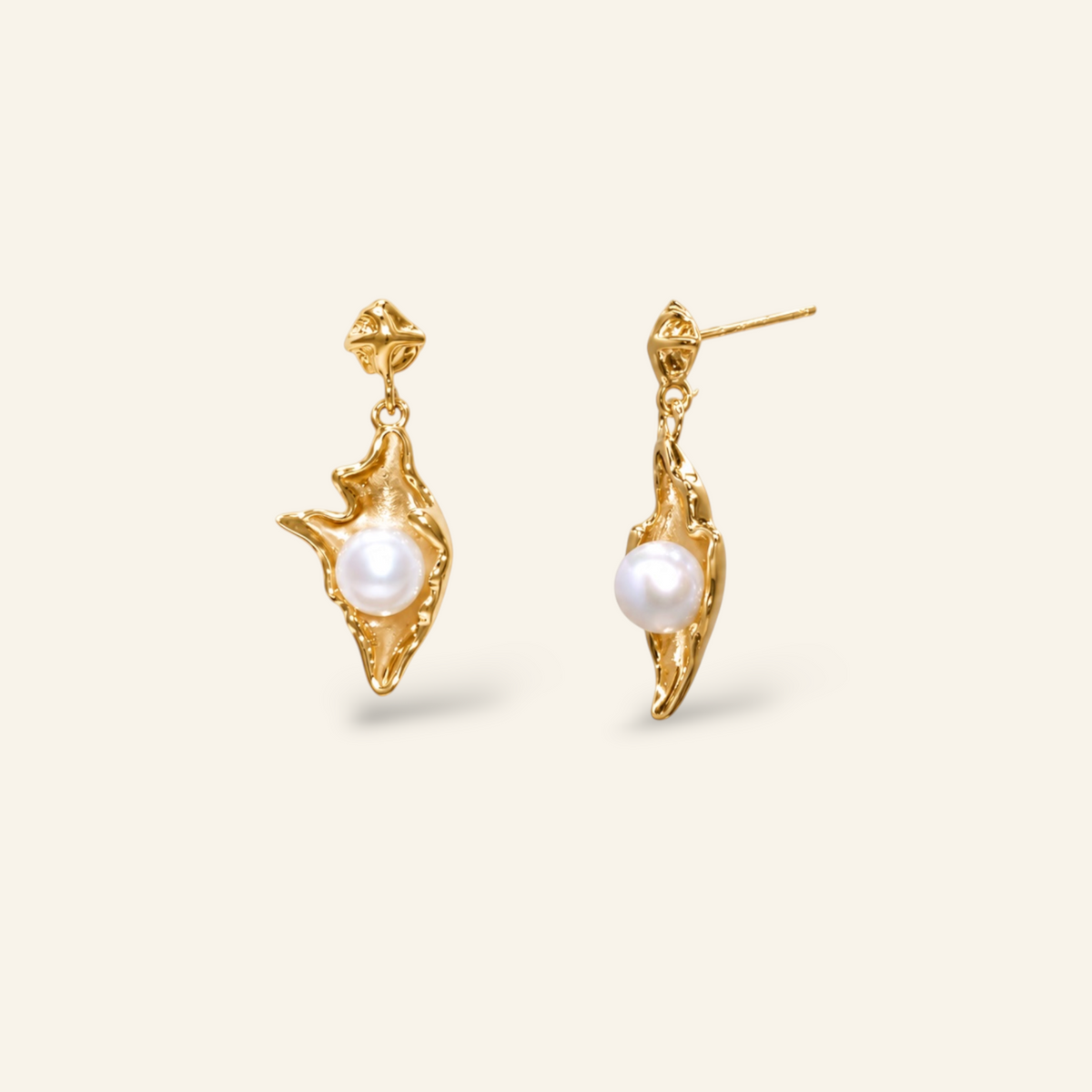 freshwater pearl earrings