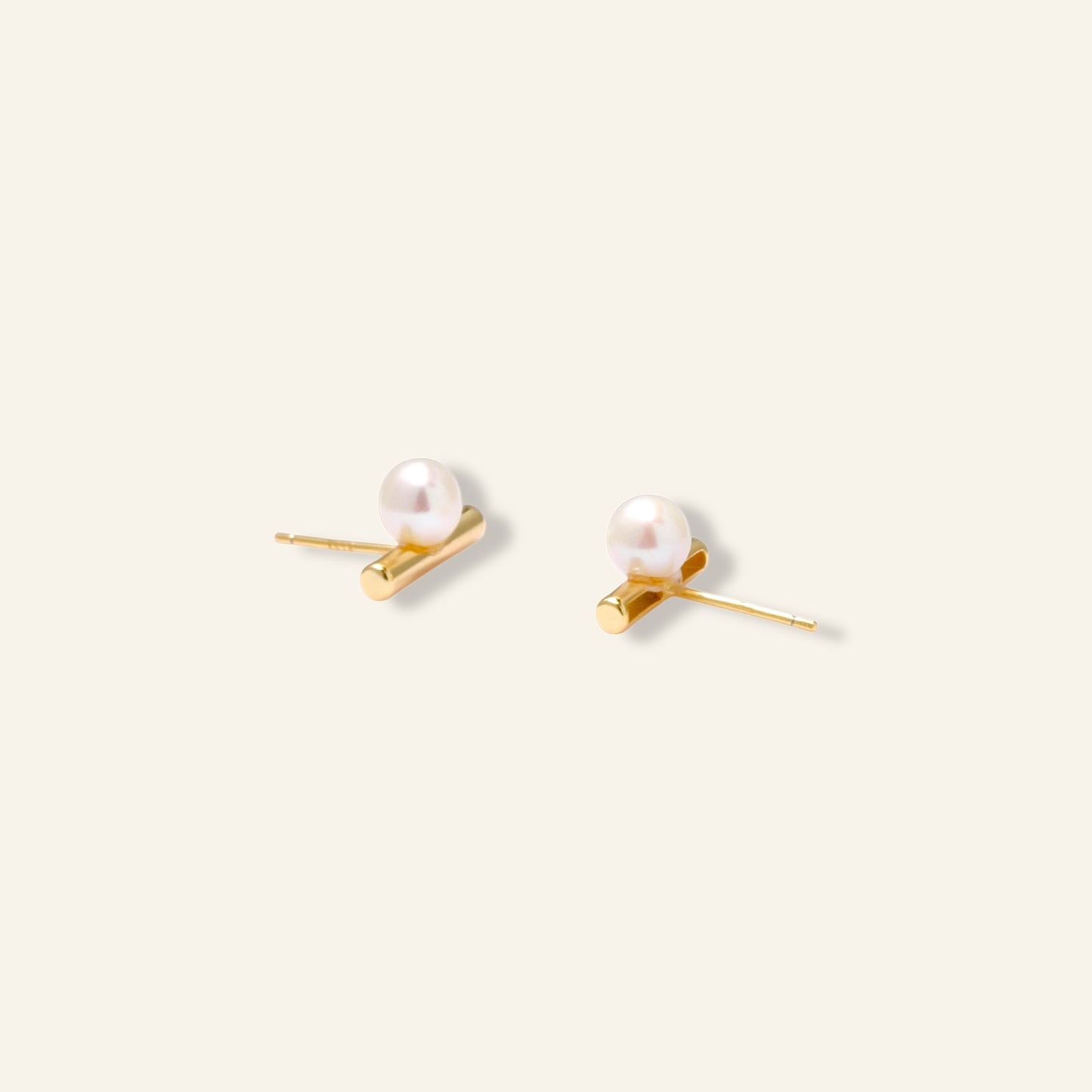 Pair of pearl earrings