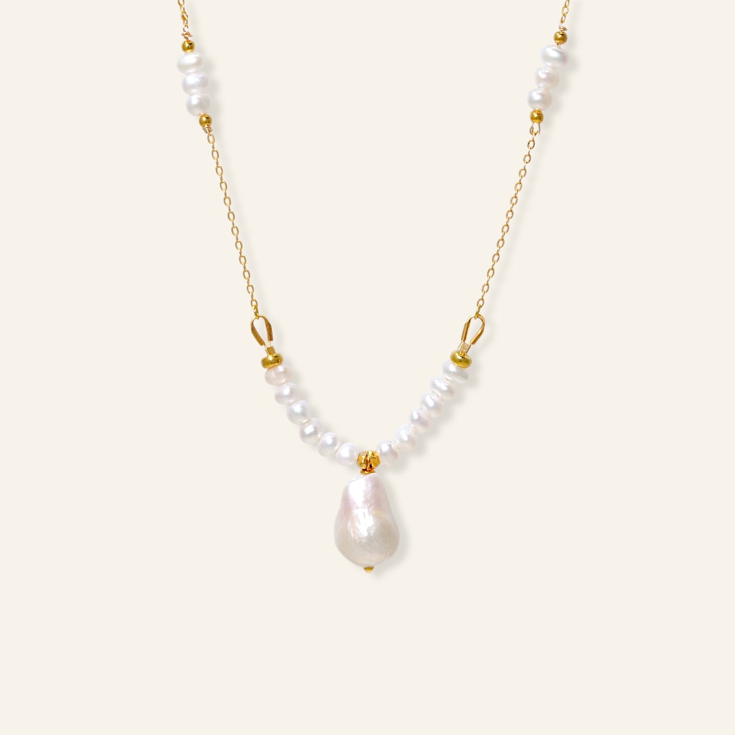 accent pearl necklace