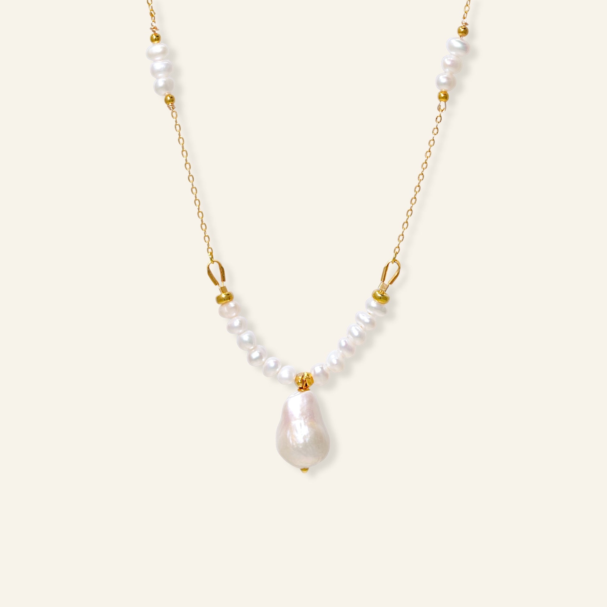accent pearl necklace