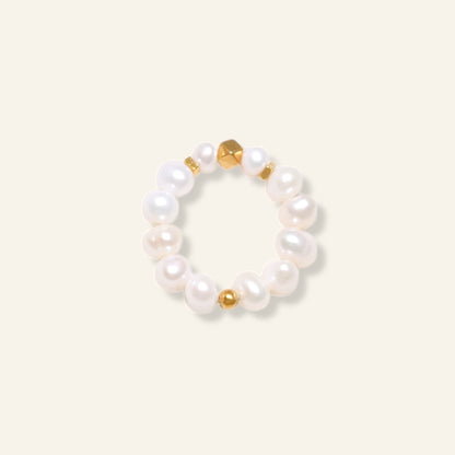 statement pearl ring